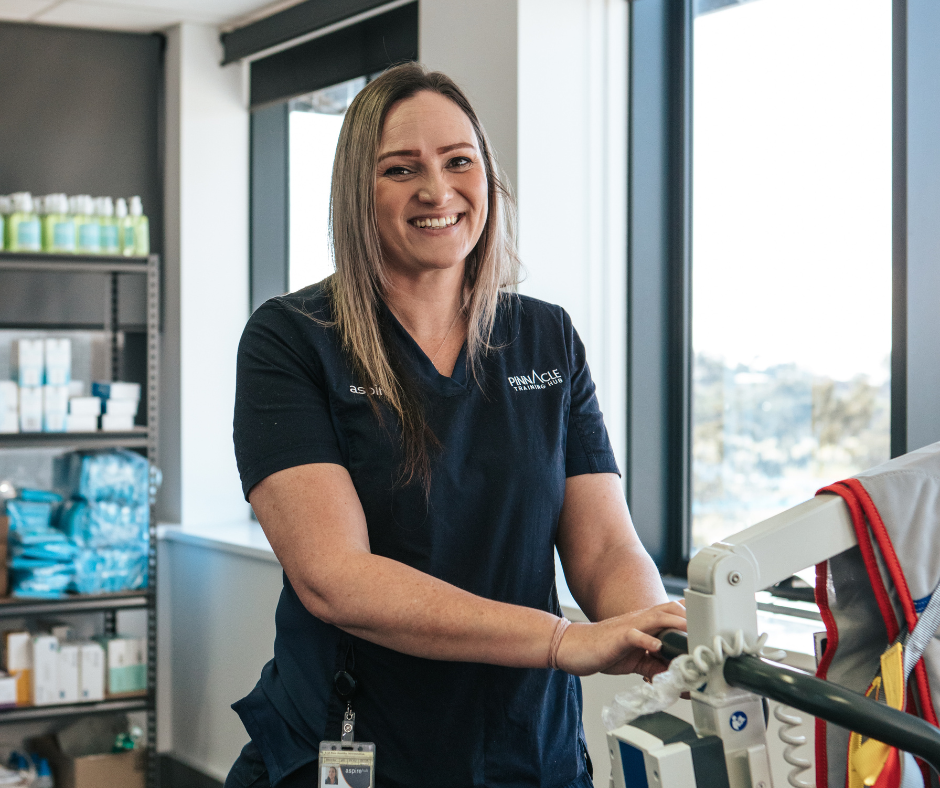 Aspire Hub registered nurse providing compassionate NDIS Community Nursing